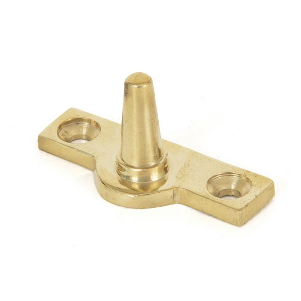 From the Anvil Offset Stay Pin - Polished Brass